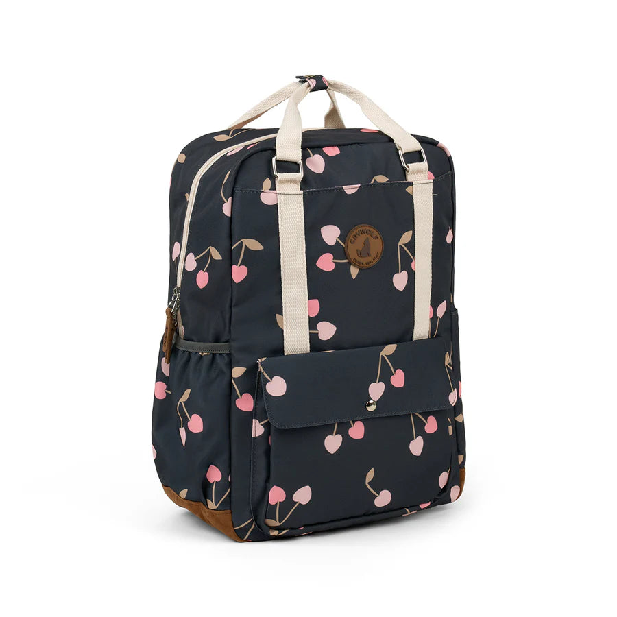 Crywolf Knapsack Cherry Hearts | Aster & Ruby