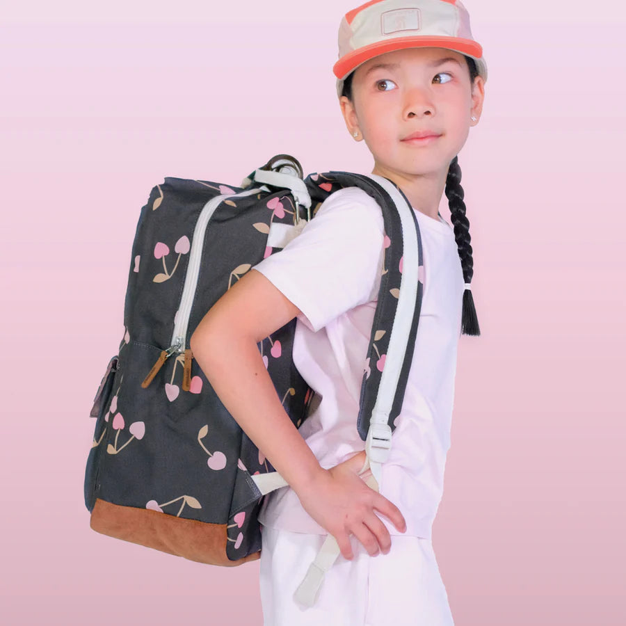 Crywolf Knapsack Cherry Hearts | Aster & Ruby