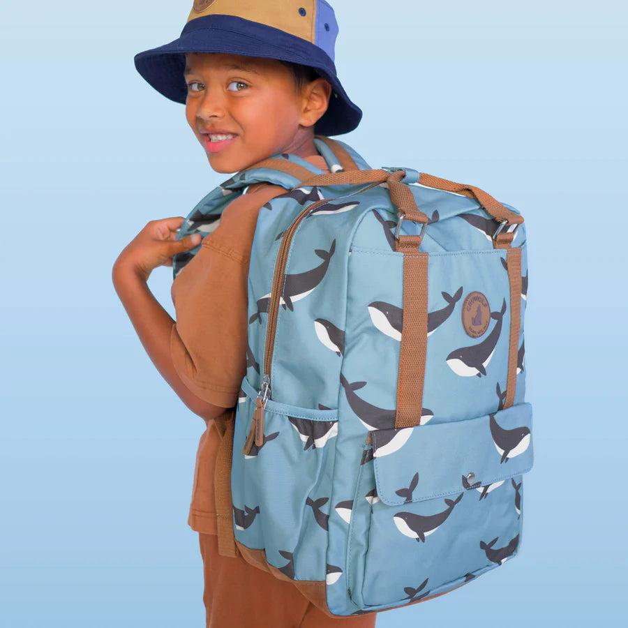 Crywolf Knapsack Whale Trail | Aster & Ruby