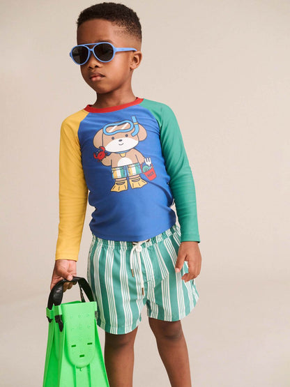 Beach Puppy Colour Block Rashie