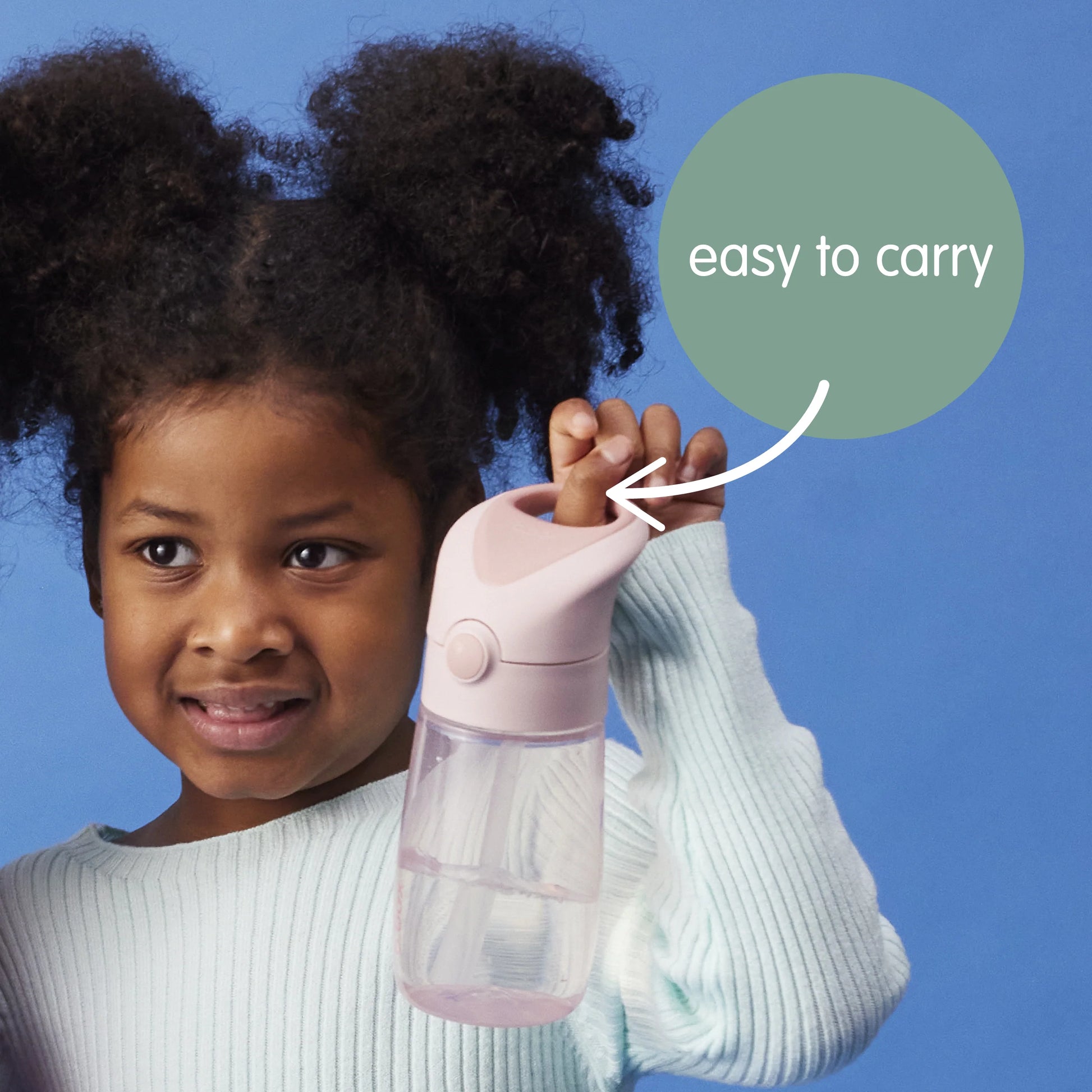 b.box b.box 380ml Drink Bottle Jnr - Spearmint | Aster & Ruby