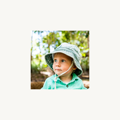 Little Renegade Company Emerald Bucket Hat | Aster & Ruby