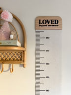 Height Chart Loved Beyond Measure