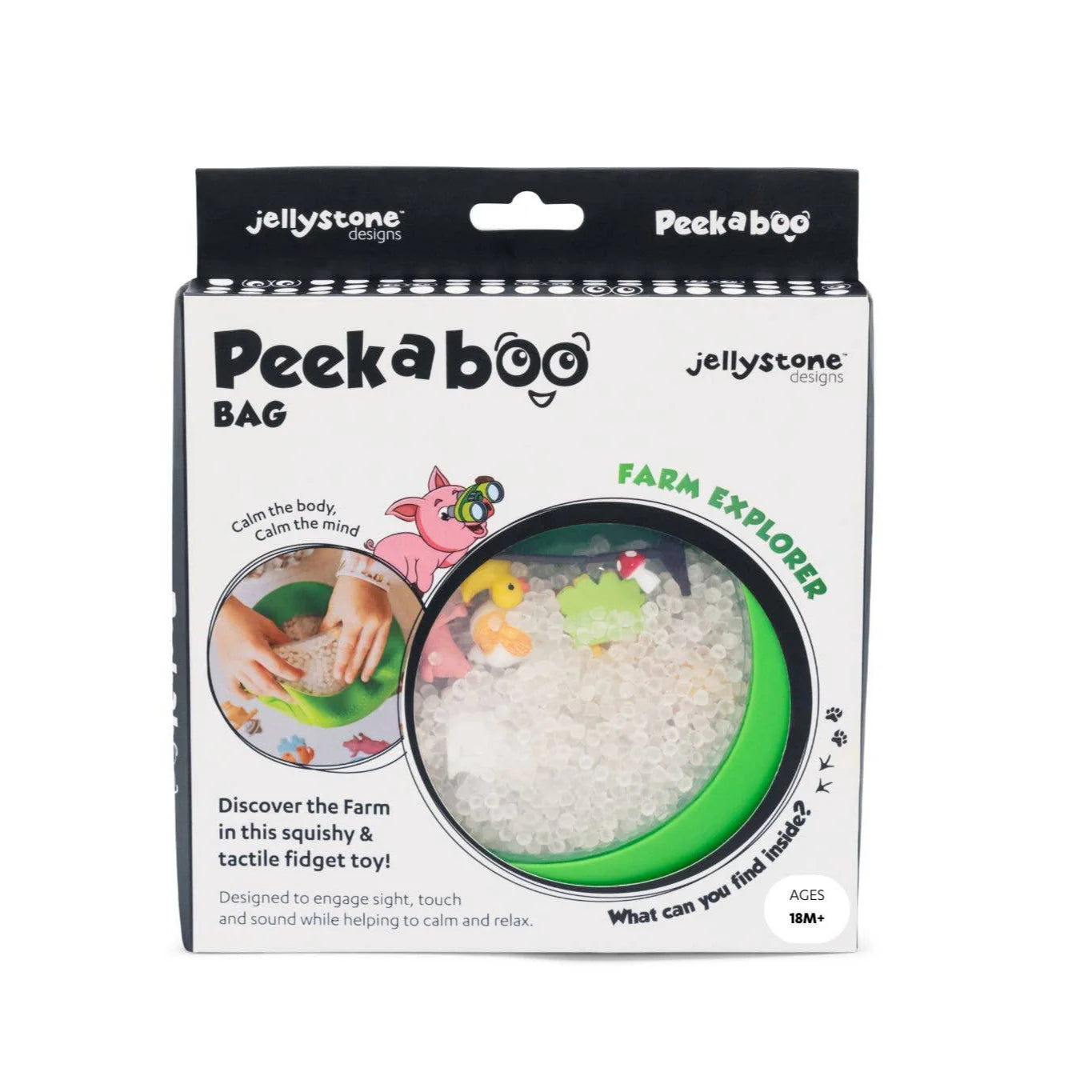 Peekaboo Sensory Bag Farm