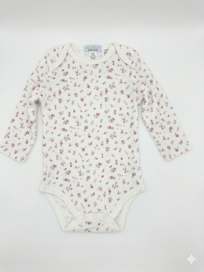6pcs Organic Cotton Clothing Set Girl Floral