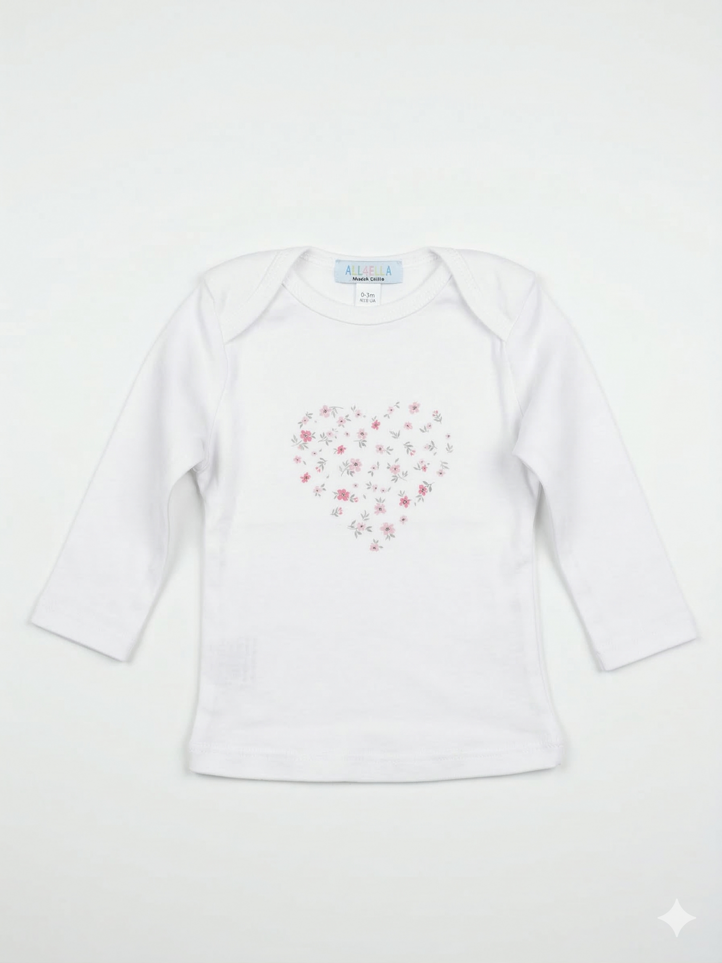 6pcs Organic Cotton Clothing Set Girl Floral