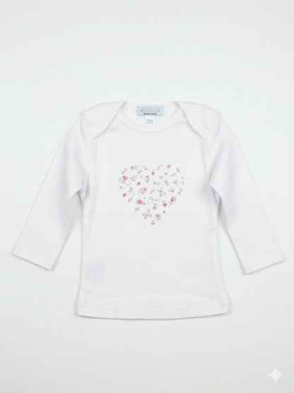 6pcs Organic Cotton Clothing Set Girl Floral