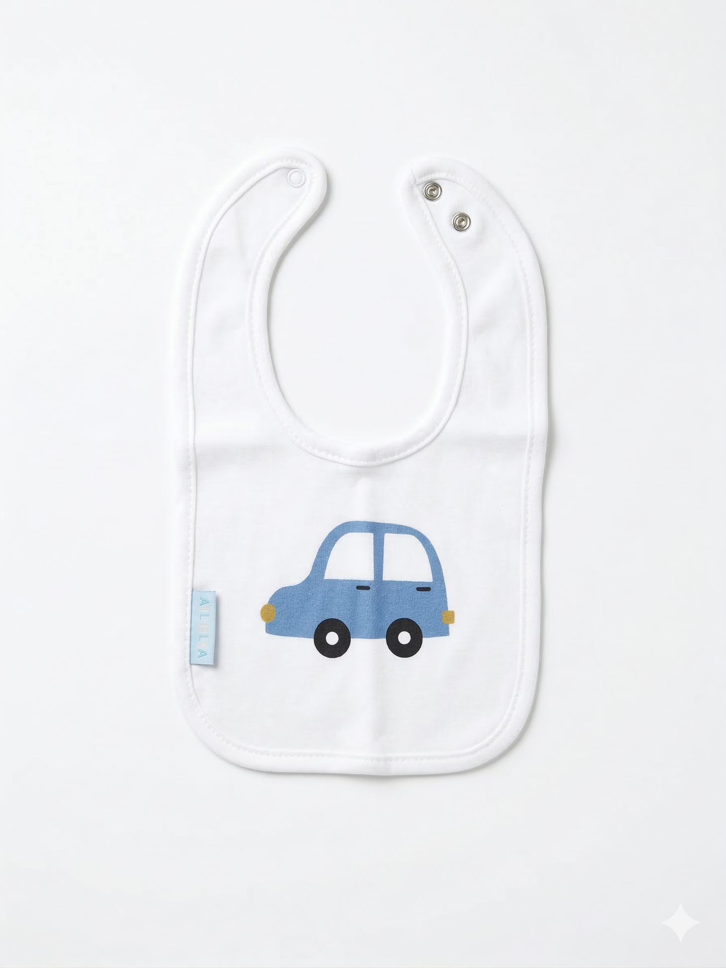6pcs Organic Cotton Clothing Set Boy Blue Car