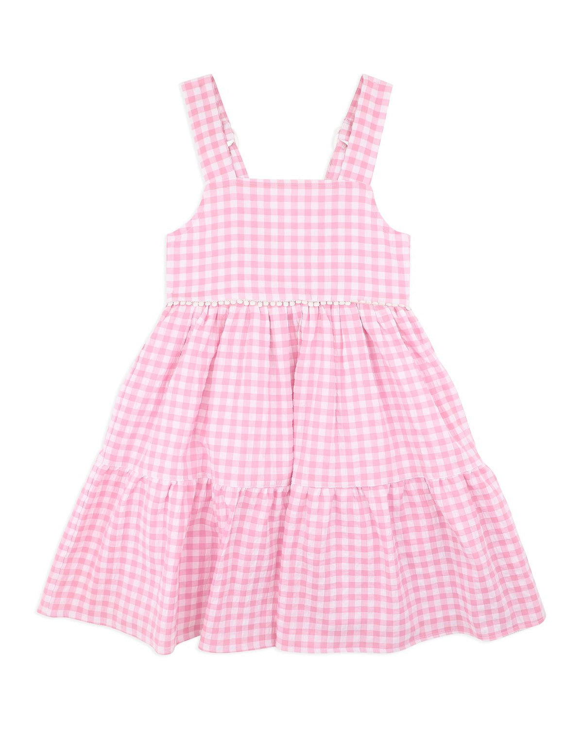 Pink Gingham Sundress 3-10Y