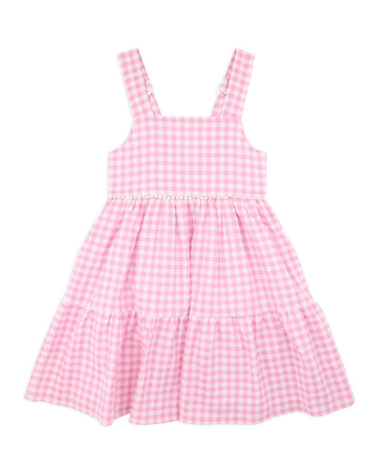 Pink Gingham Sundress 3-10Y
