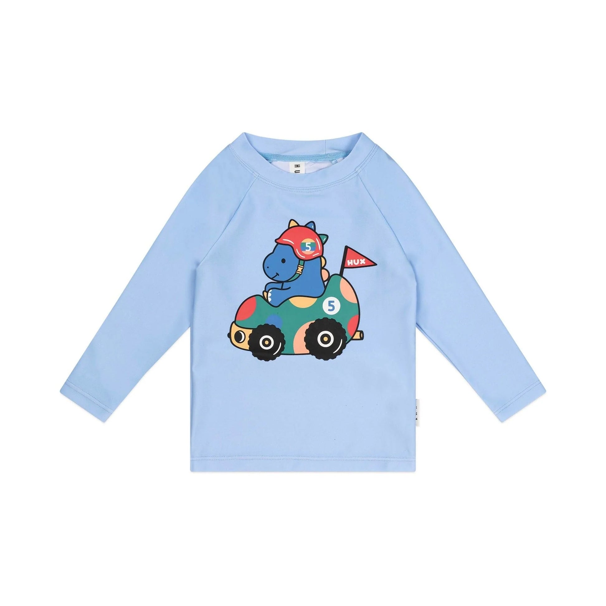 Huxbaby Racer Dino Rashguard | Aster & Ruby
