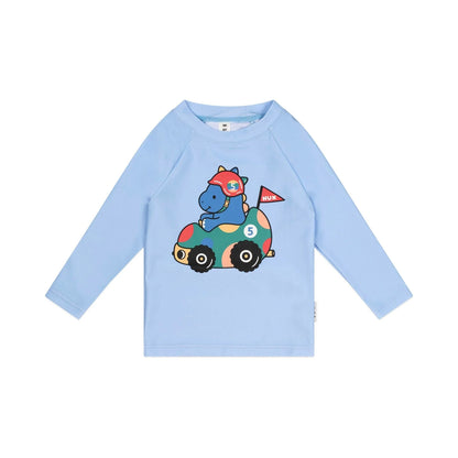 Huxbaby Racer Dino Rashguard | Aster & Ruby