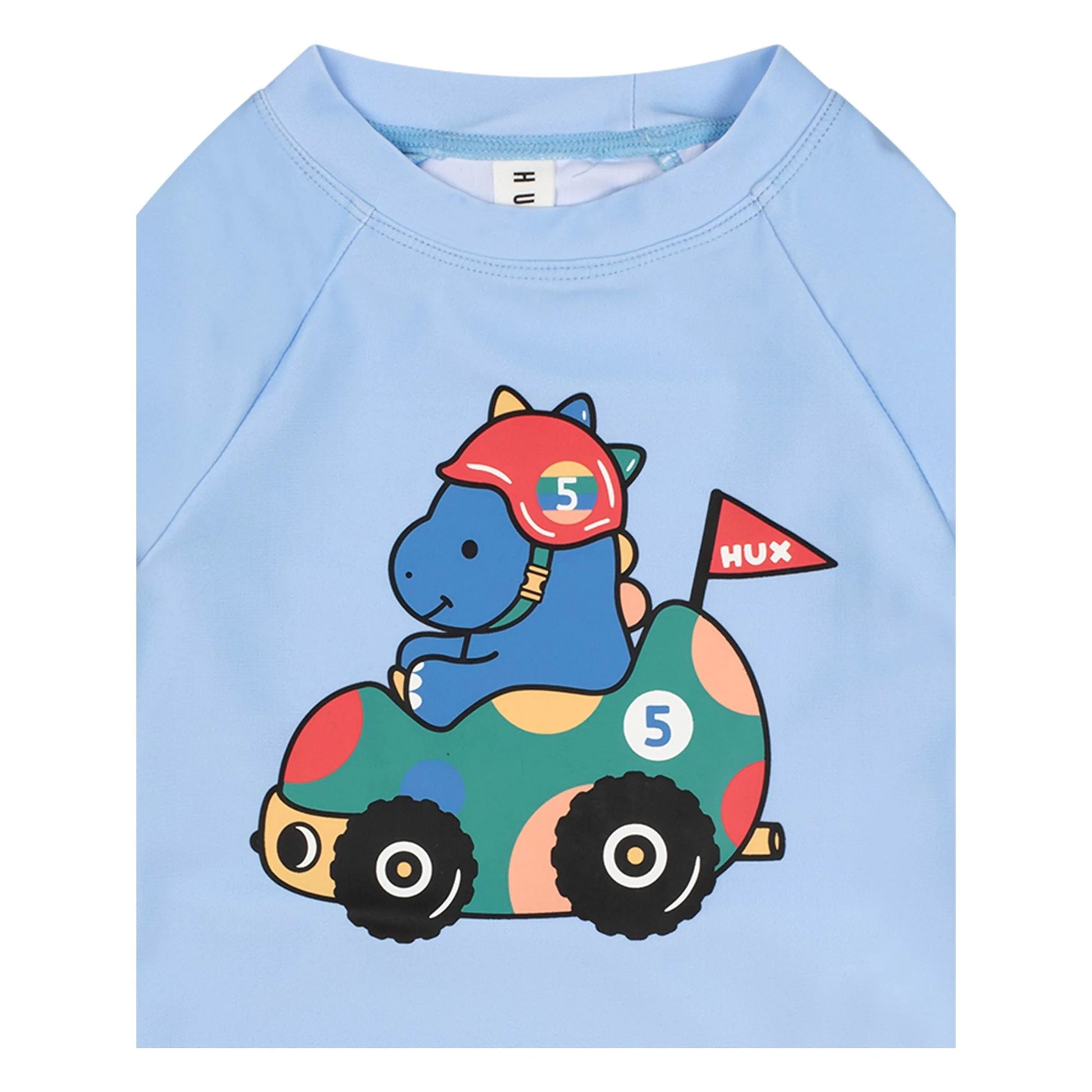 Huxbaby Racer Dino Rashguard | Aster & Ruby