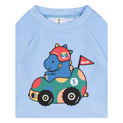 Huxbaby Racer Dino Rashguard | Aster & Ruby
