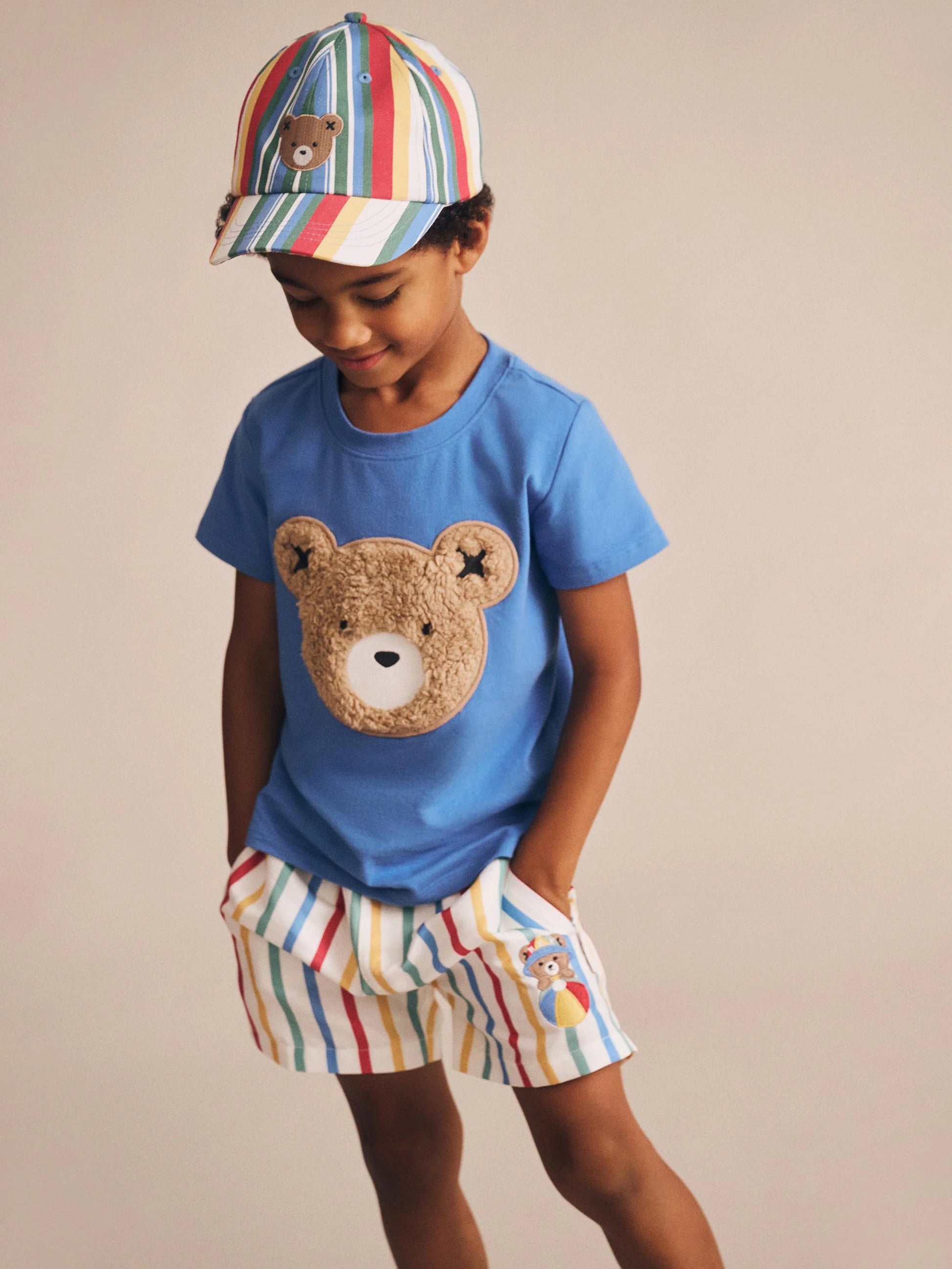 Huxbaby Huxbear Stripey Swim Shorts | Aster & Ruby
