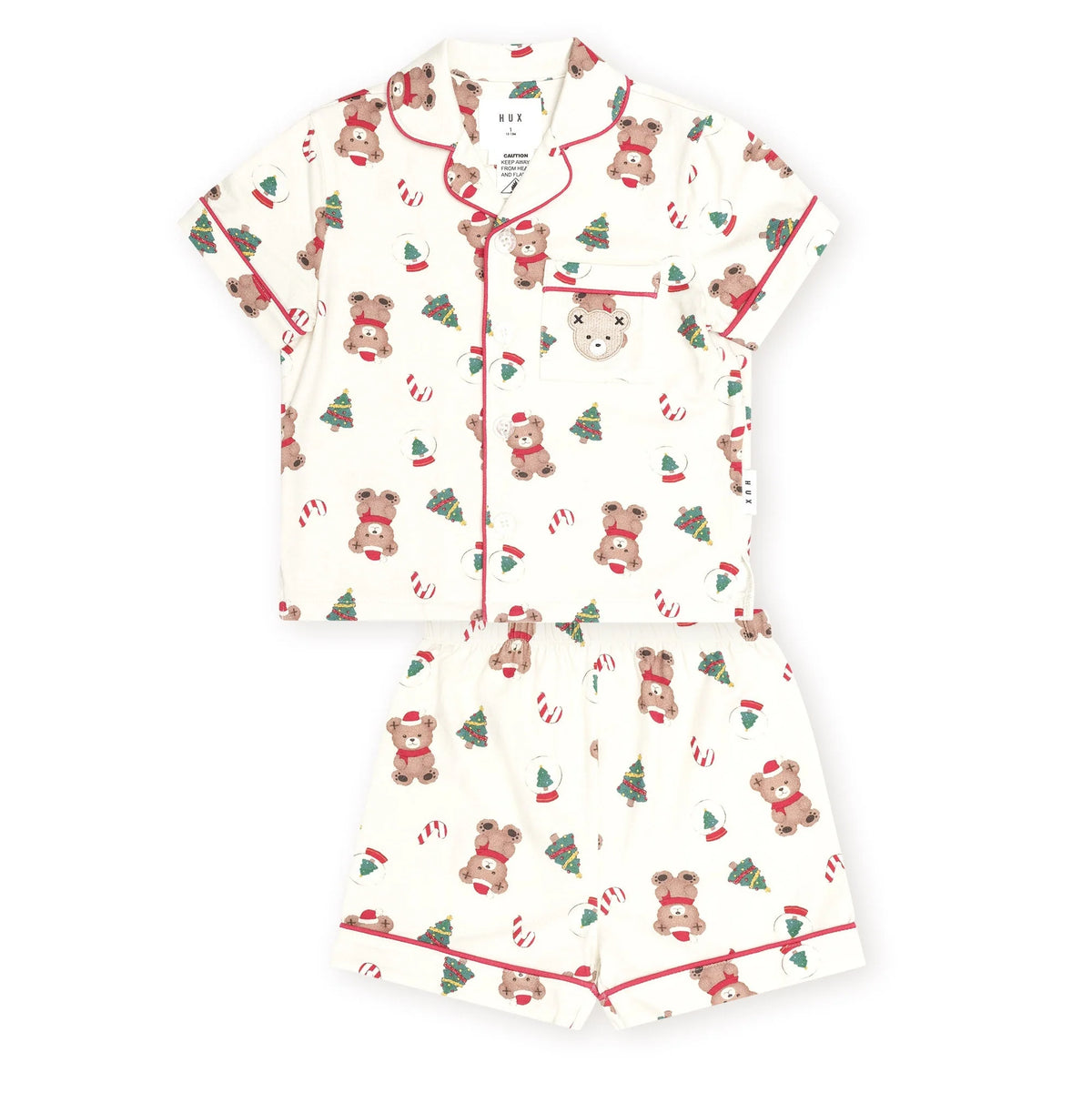 Festive Hux PJ Set - Eggnog