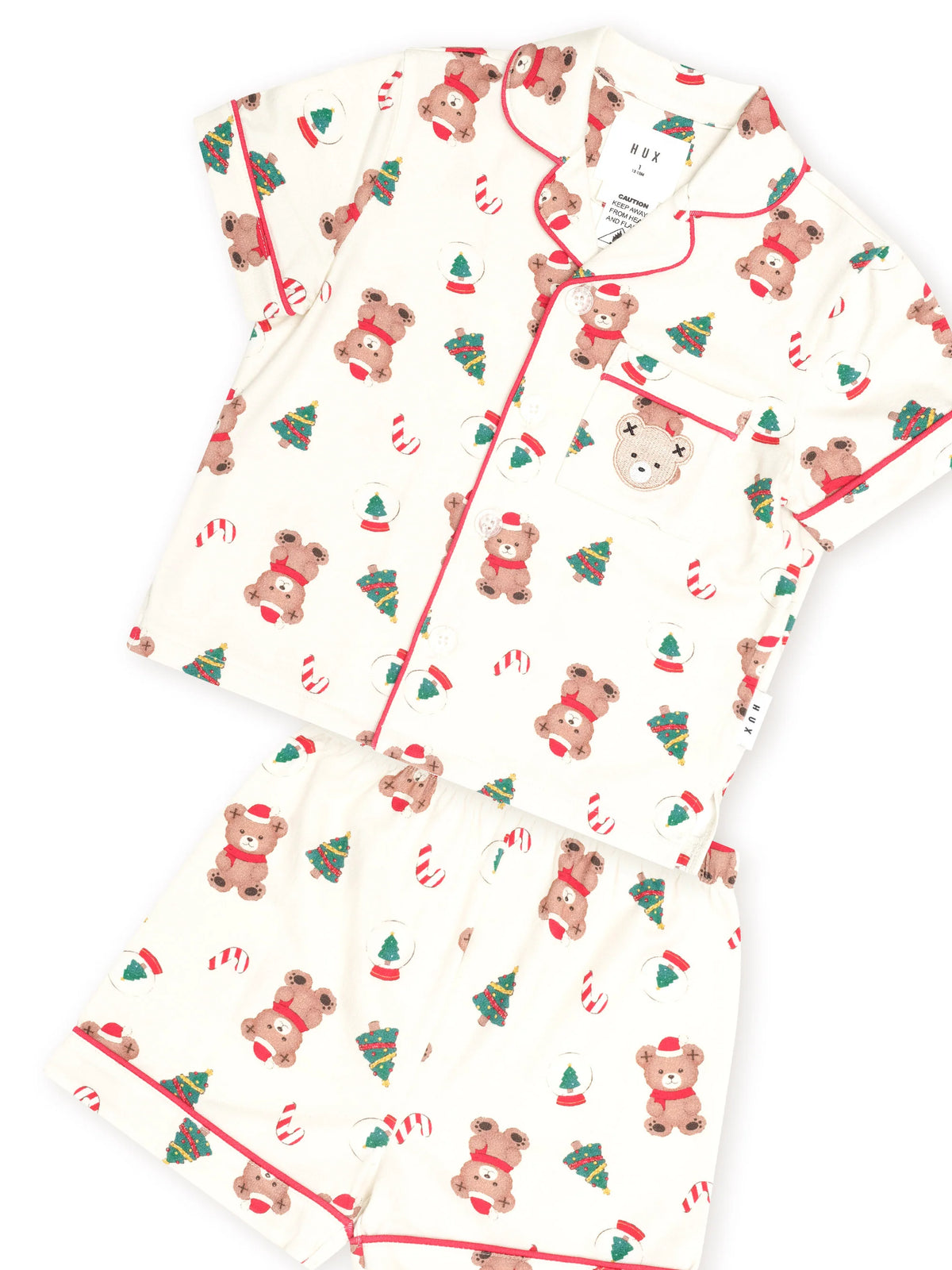 Festive Hux PJ Set - Eggnog