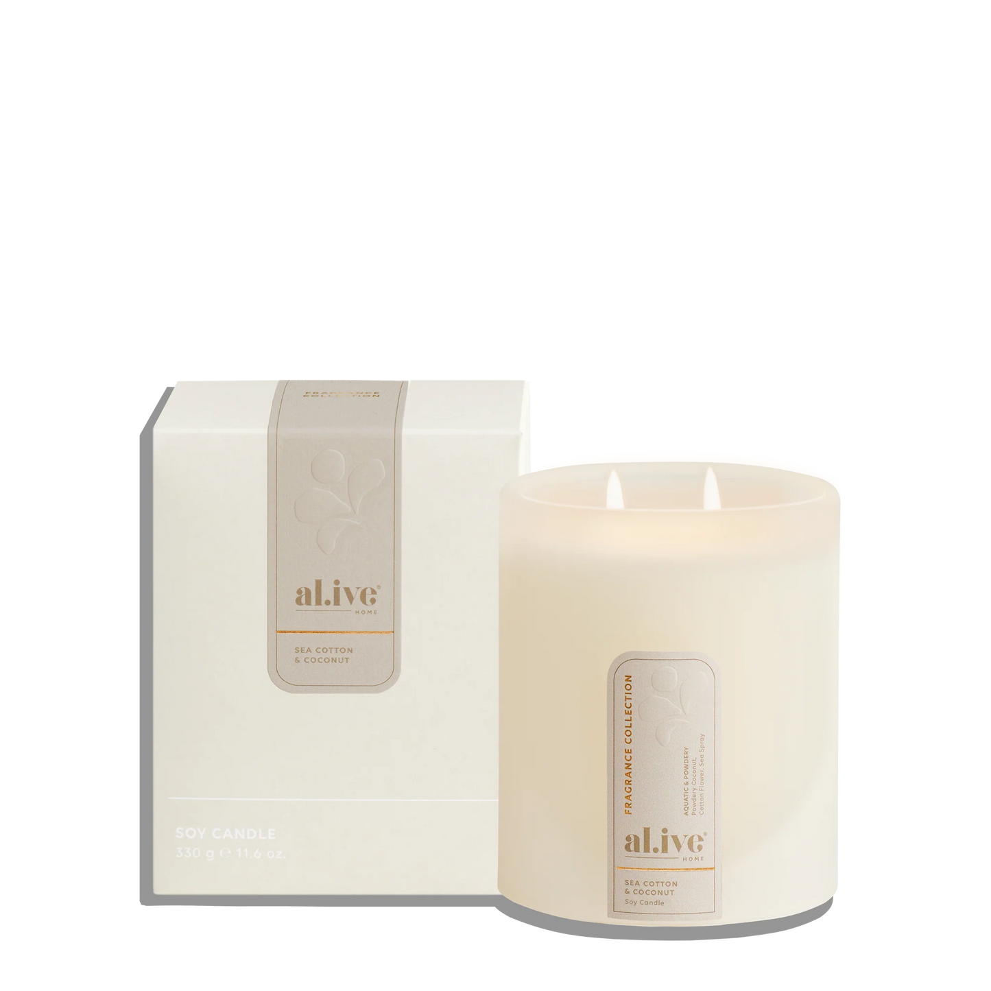 Soy Candle | Sea Cotton & Coconut