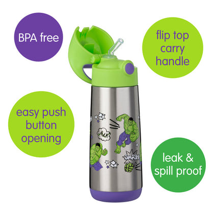 Marvel Hulk Insulated Drink Bottle 500mL