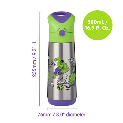 Marvel Hulk Insulated Drink Bottle 500mL