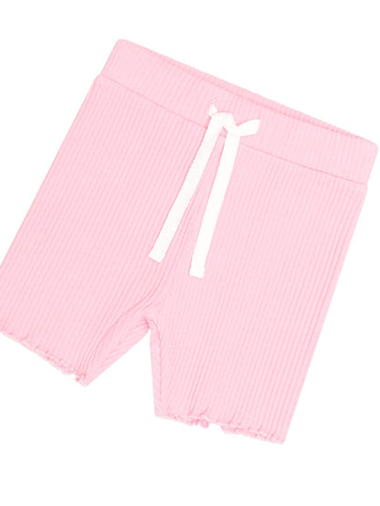 Strawberry Crème Rib Bike Short