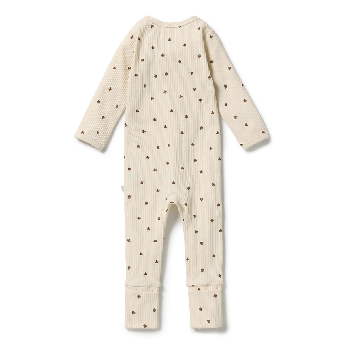 My Lucky Charm Organic Zipsuit with Feet