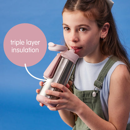 Insulated Sport Spout Bottle – Electric Jungle 500mL