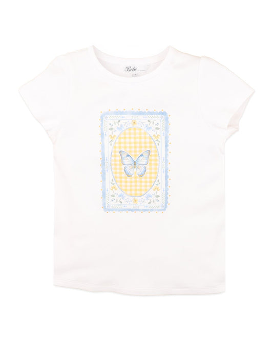 Libby Organic Butterfly Tee 3-7Y