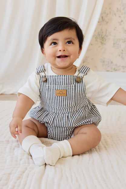 Pax Playsuit Sailor Stripe Eclipse / Cloud