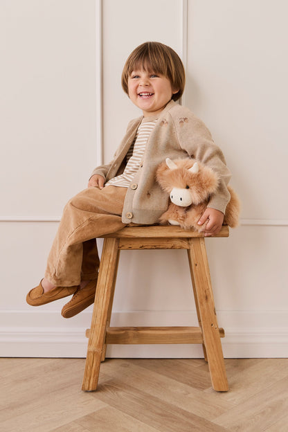 Jamie Kay Snuggle Bunnies – Hilda The Highland Cow (Caramel) | Aster & Ruby