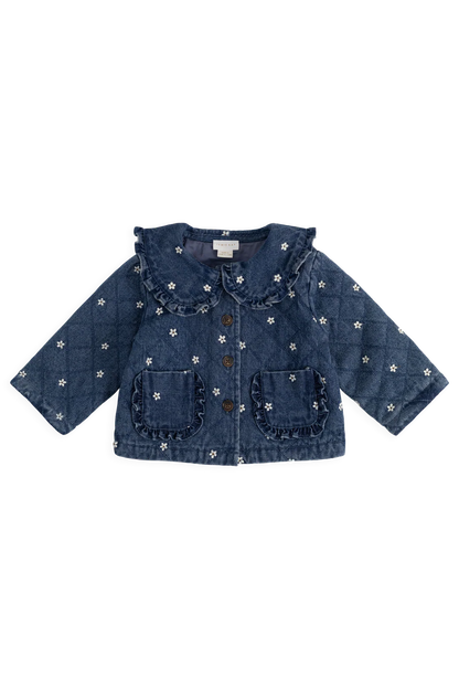 Amandine Jacket Josie Floral Denim