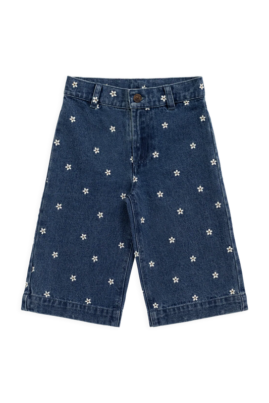 Amandine Pant Josie Floral Denim
