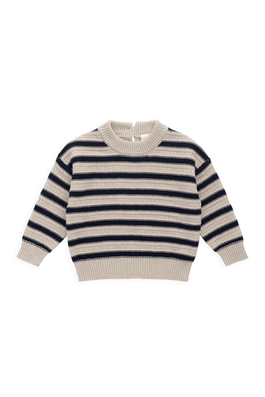 Byron Jumper Byron Stripe Oat / Eclipse