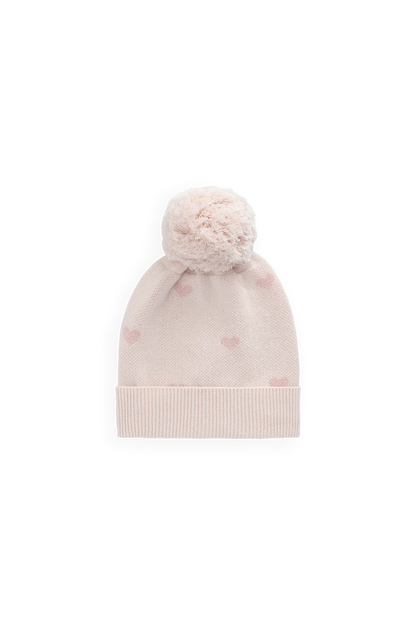 Kate Hat Kate Heart Jacquard Cotton Candy