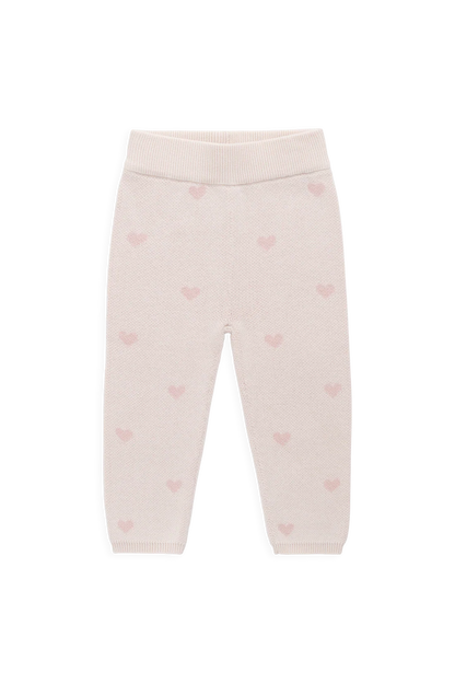 Kate Legging Kate Heart Jacquard Cotton Candy