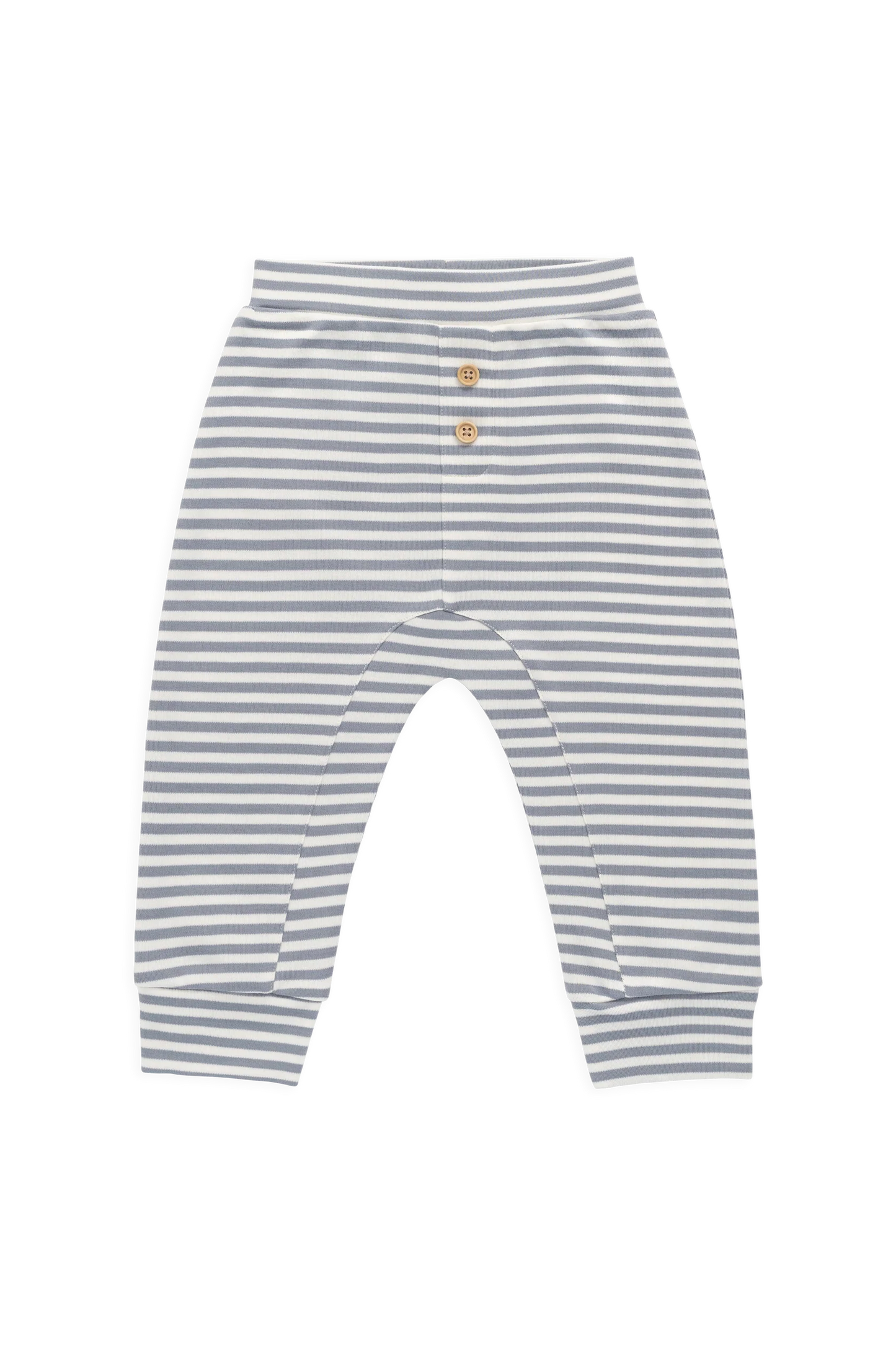 Pima Cotton Wesley Pant Narrow Stripe Dawn / Cloud