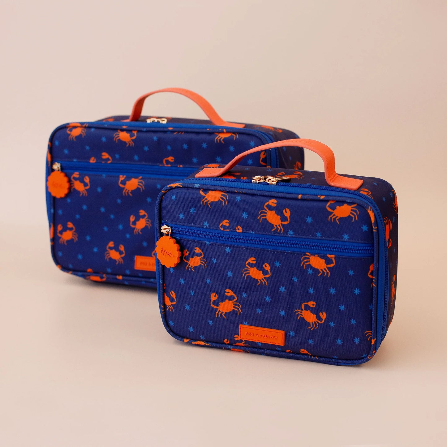 Fox & Fallow King Crabs Large Lunch Bag | Aster & Ruby
