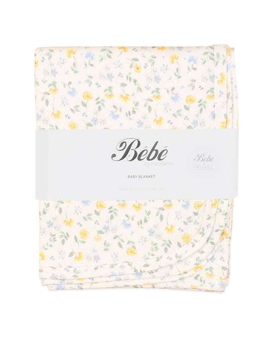 Libby Floral Organic Bunny Rug