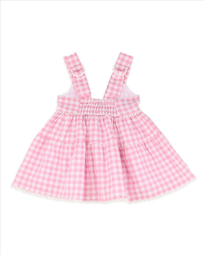 Pink Gingham Sundress