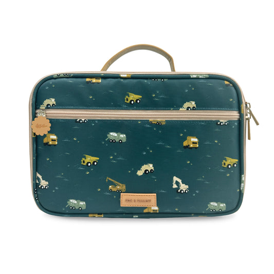 Fox & Fallow Trucks Large Lunch Bag | Aster & Ruby