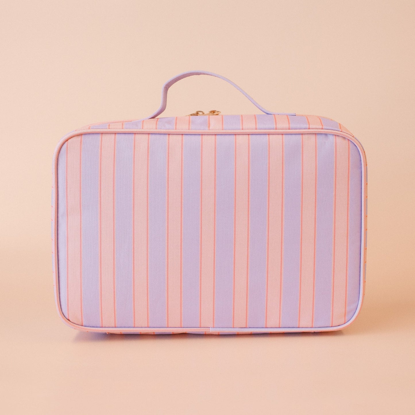 Fox & Fallow Powder Stripe Large Lunch Bag | Aster & Ruby