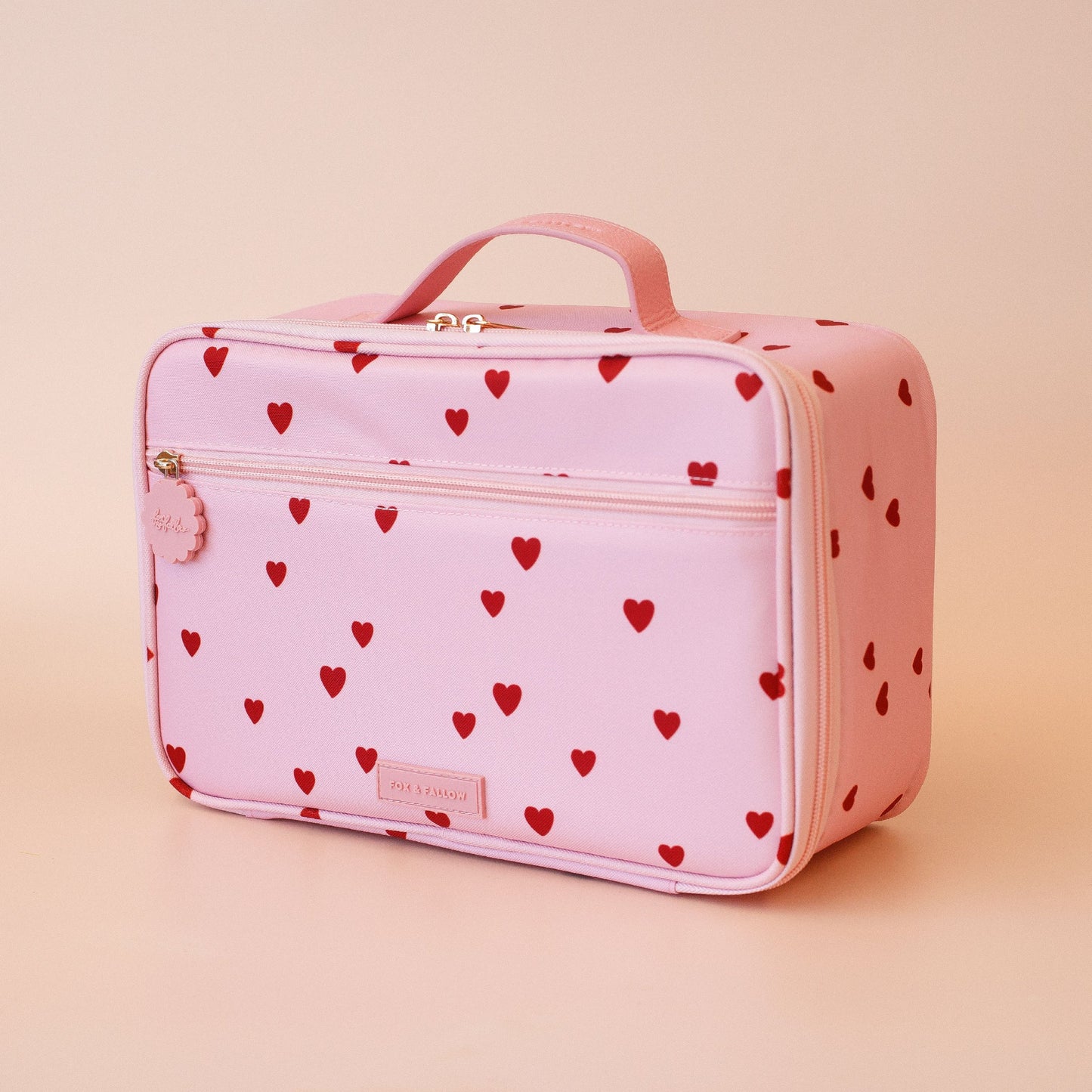 Fox & Fallow Little Hearts Large Lunch Bag | Aster & Ruby