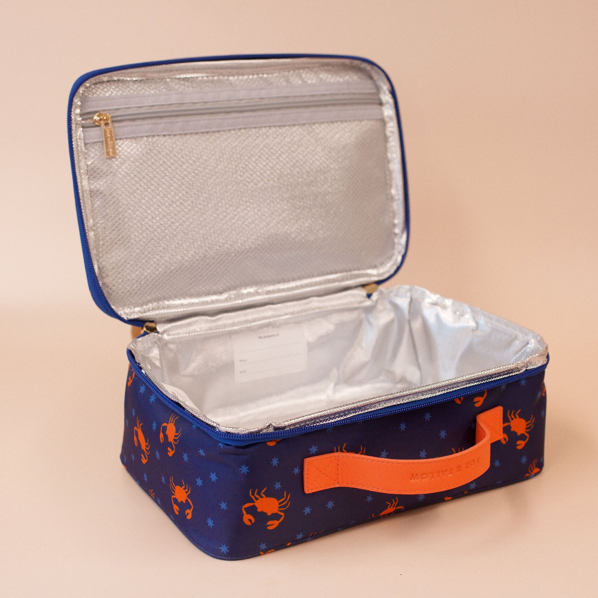 Fox & Fallow King Crabs Large Lunch Bag | Aster & Ruby
