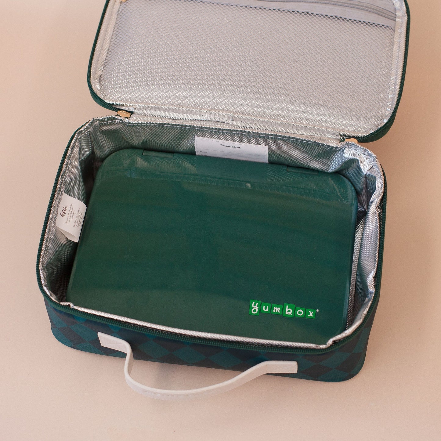 Fox & Fallow Forest Diamonds Large Lunch Bag | Aster & Ruby