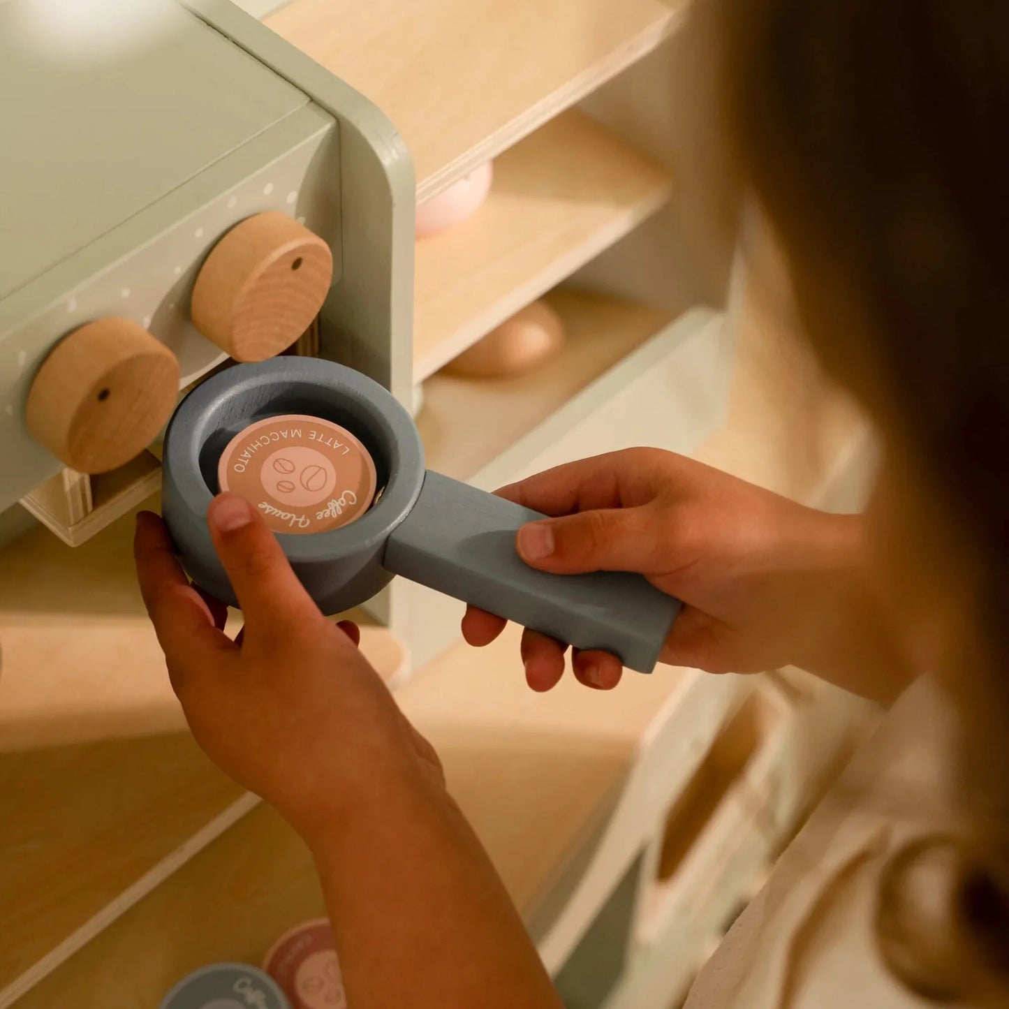 Wooden Play Coffee Corner