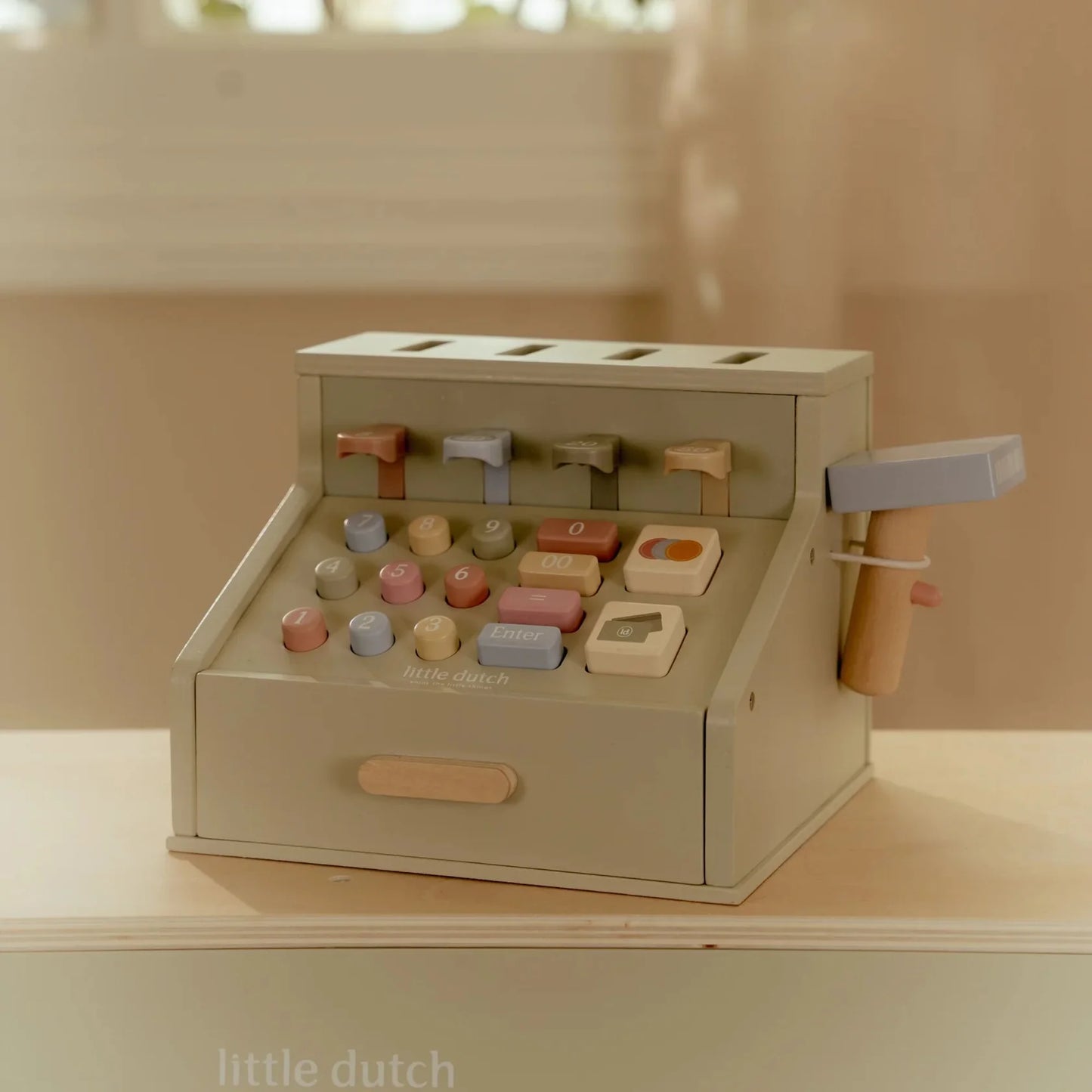 Wooden Cash Register