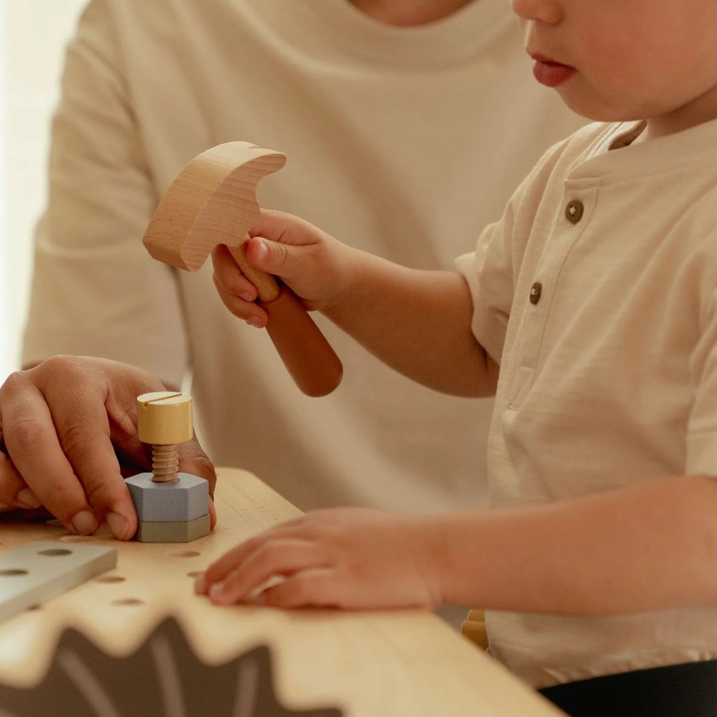 Wooden Play Workbench