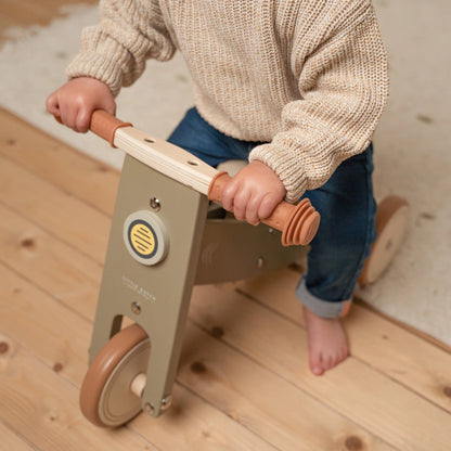 Wooden Tricycle Olive