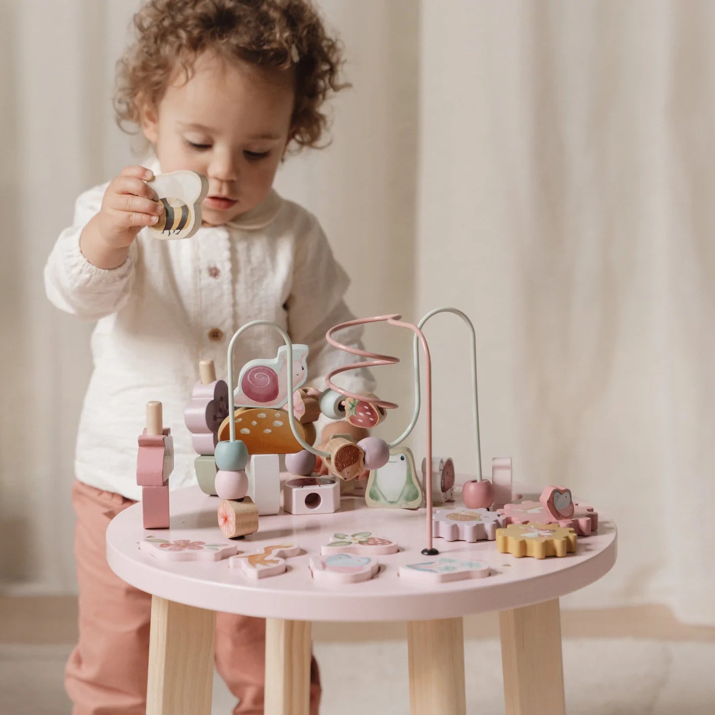 Wooden Activity Table - Fairy Garden