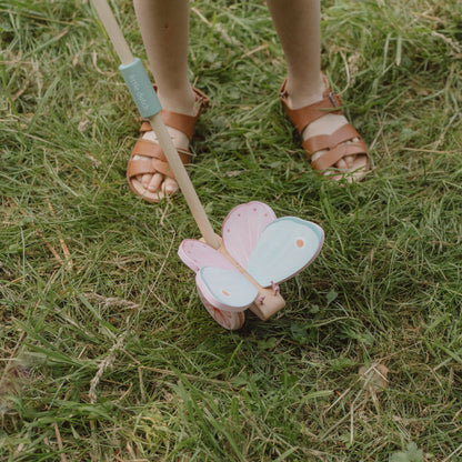 Wooden Push-Along Butterfly